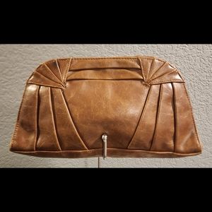VTG Faux Leather Clutch